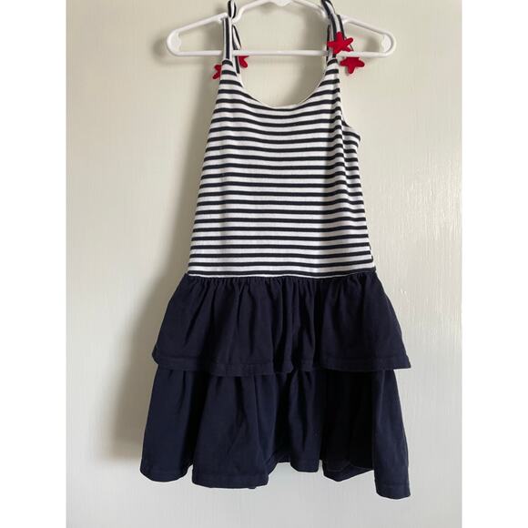 Sophie Rose Stars & Stripes sundress. Red, white & blue, sleeveless. Size 4. - Picture 2 of 5